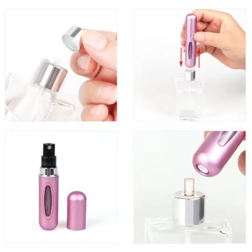 Atomizador Mini de 5Ml Mini Blk Ekiipa - Imagen 3