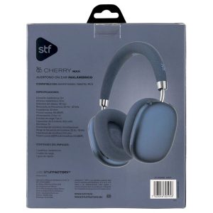 Audífono OnEar Stf Cherry Max Audifonos On Ear Inalambricos Azul