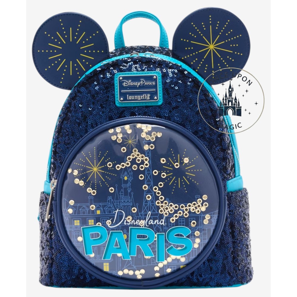 Bolsa Paris Redonda Azul Ekiipa