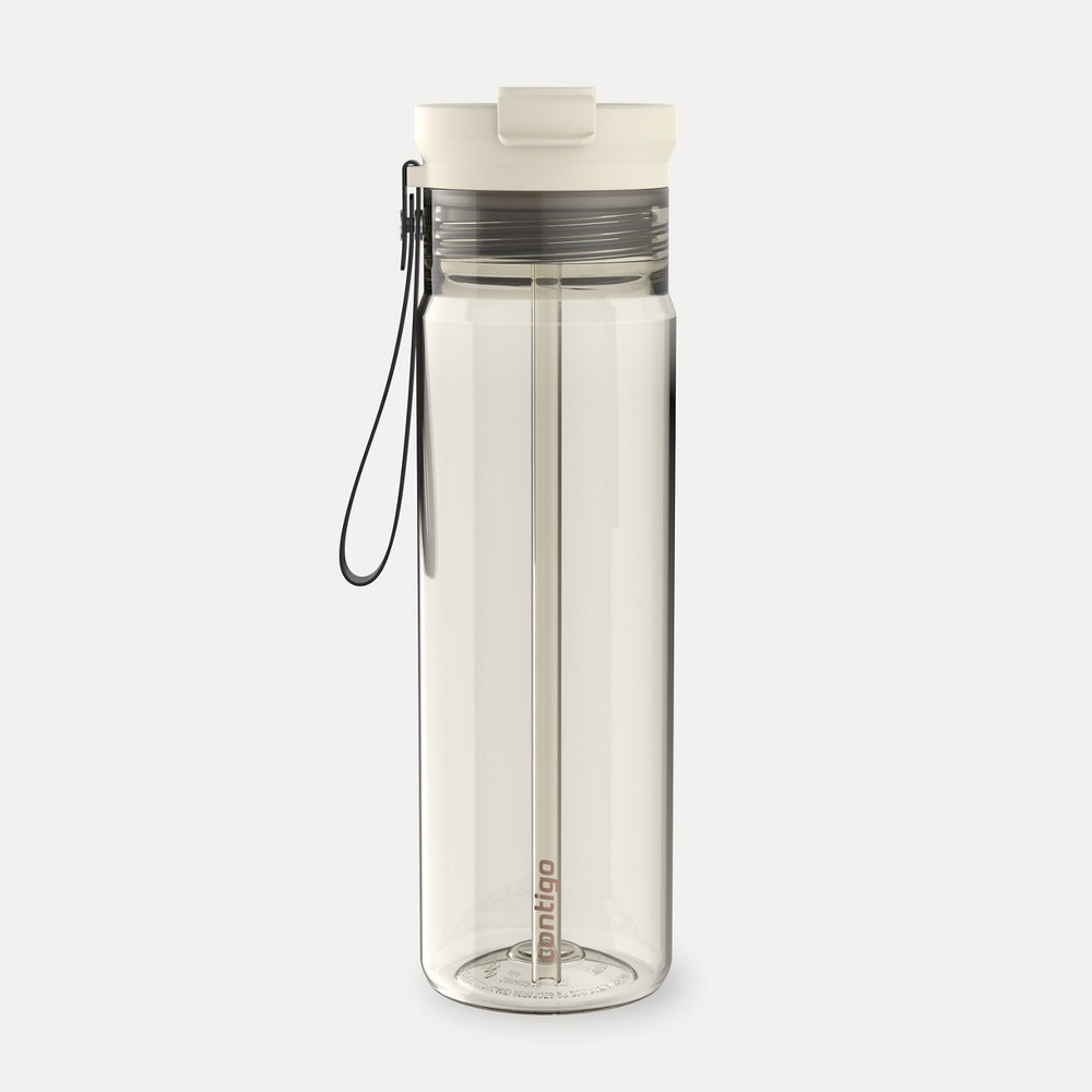 Botella de Agua Plastico contigo 28Oz Blanco - Imagen 2