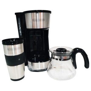 Cafetera 4 en 1 Black+decker 5 Tazas + Termo
