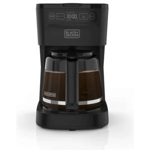 Cafetera Black+decker 12 Tazas Filtro Negro