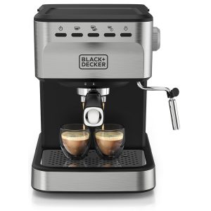 Cafetera Espresso SemiAutomática Black+decker