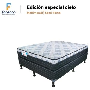 Cama Facenco Edicion Cielo Matrimonial Firme