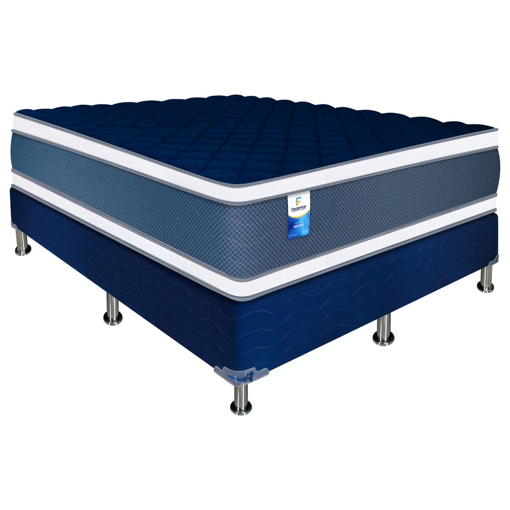 Cama Facenco Energy Doble Soft King Medio