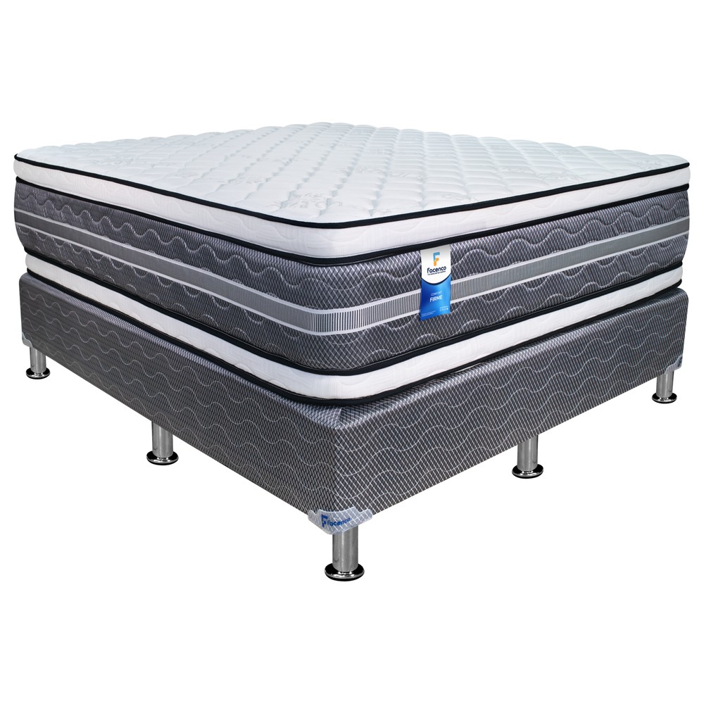 Cama Facenco Extraflex Doble Boxtop Semimatrimonial Medio - Imagen 5
