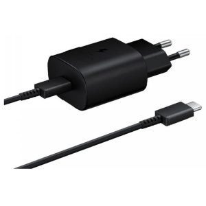 Cargador Samsung 25W Cto C Negro