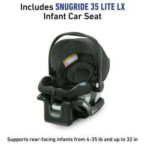 Carruaje Modes 3 Lite DLX con Asiento de Carro Infantil SnugRide