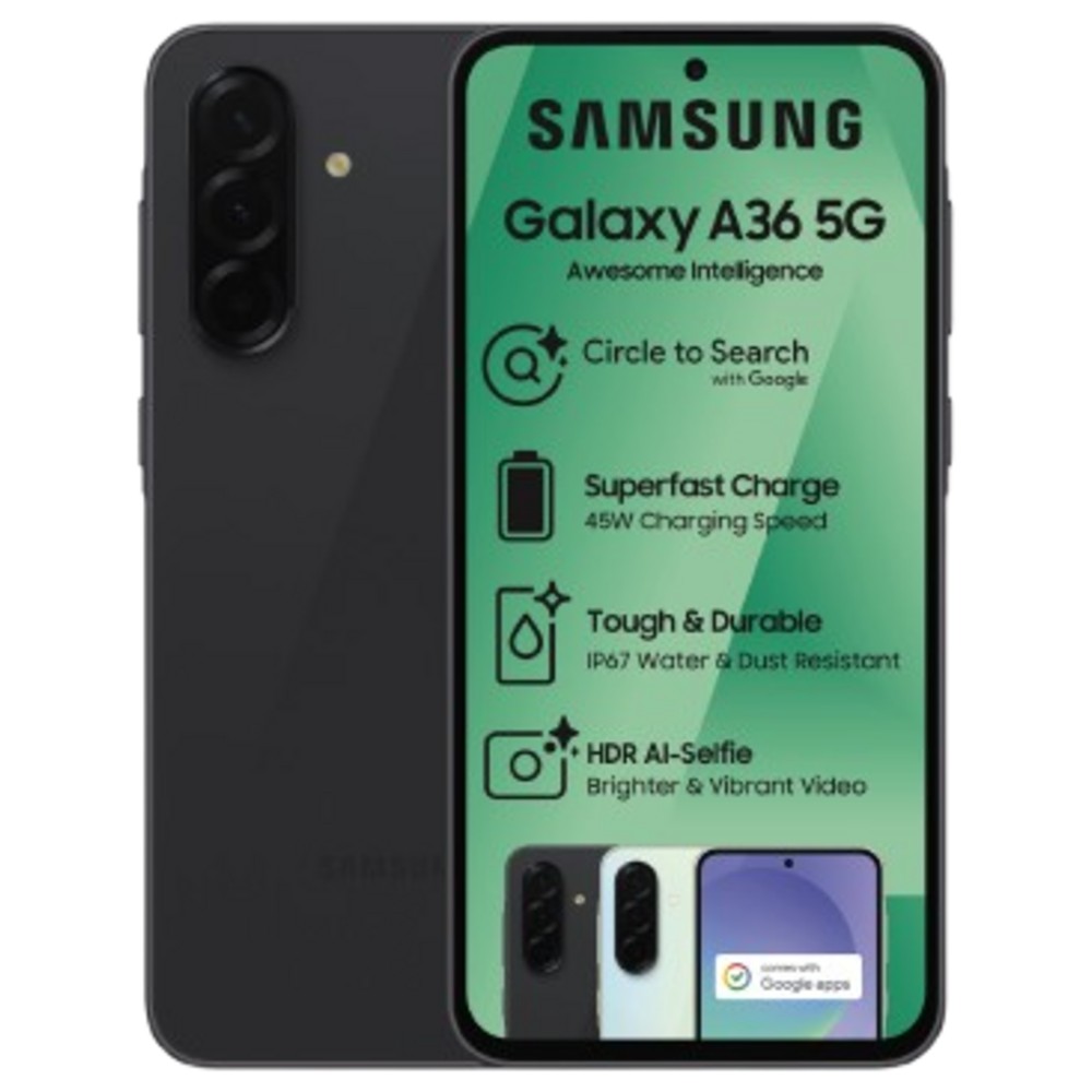 Celular Liberado Samsung Galaxy A36 5G 8+256Gb Black - Imagen 2