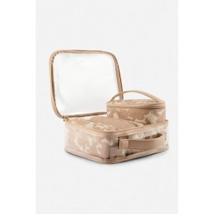 Cosmetiquera Doble Paris Beige Ekiipa