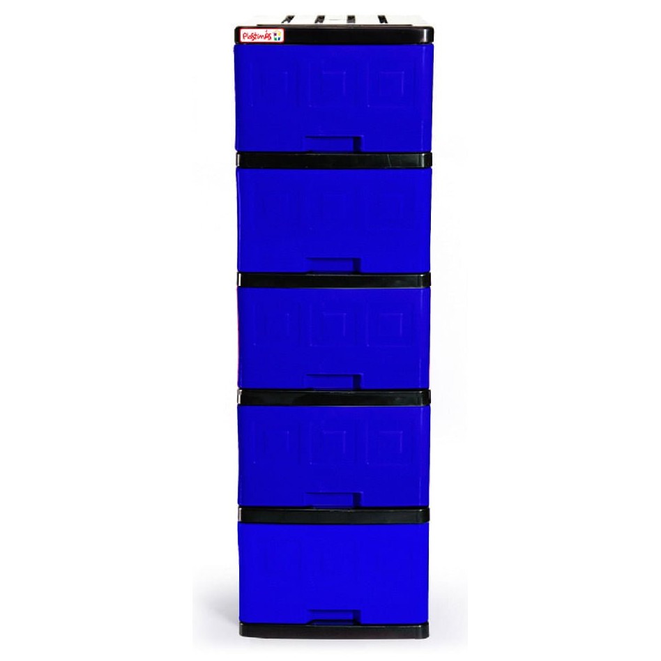 Gavetero Mediano 4 Niveles Plastimas Azul Oscuro - Imagen 3
