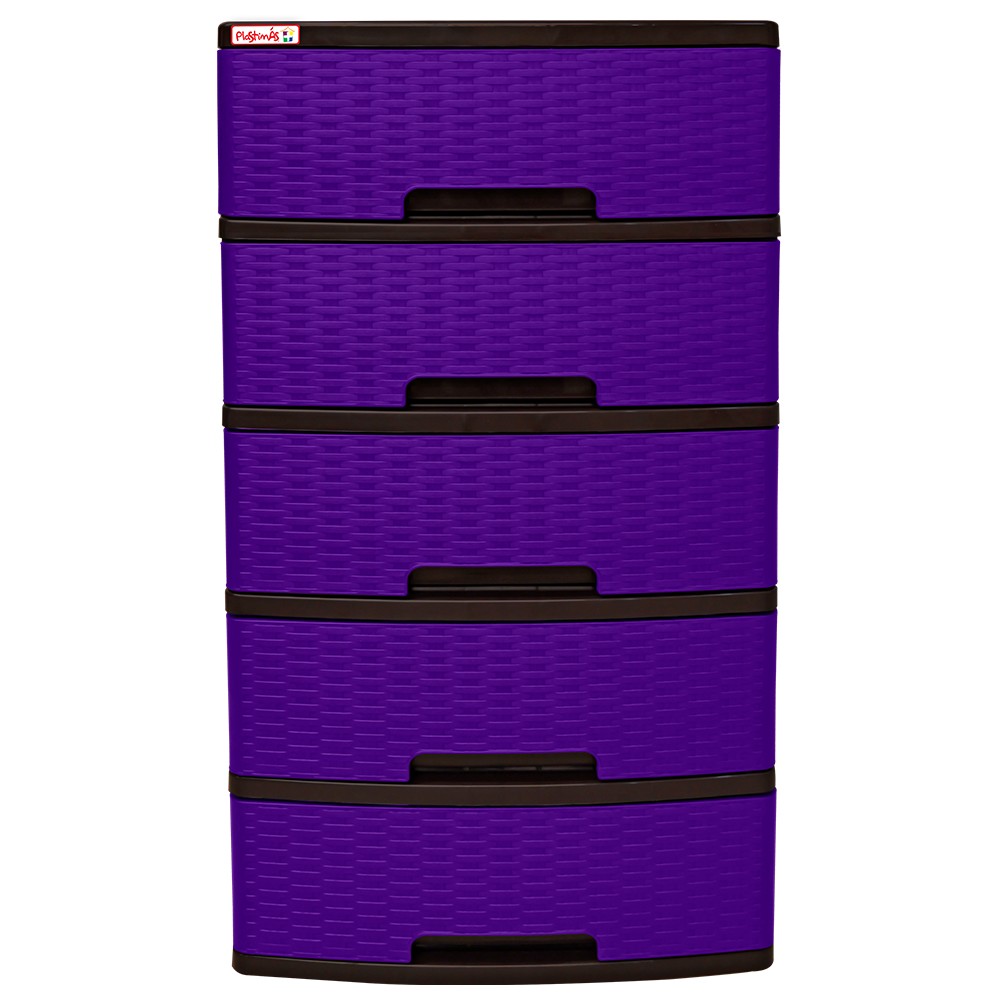 Gavetero Mediano 5 Niveles Plastimas Morado - Imagen 6