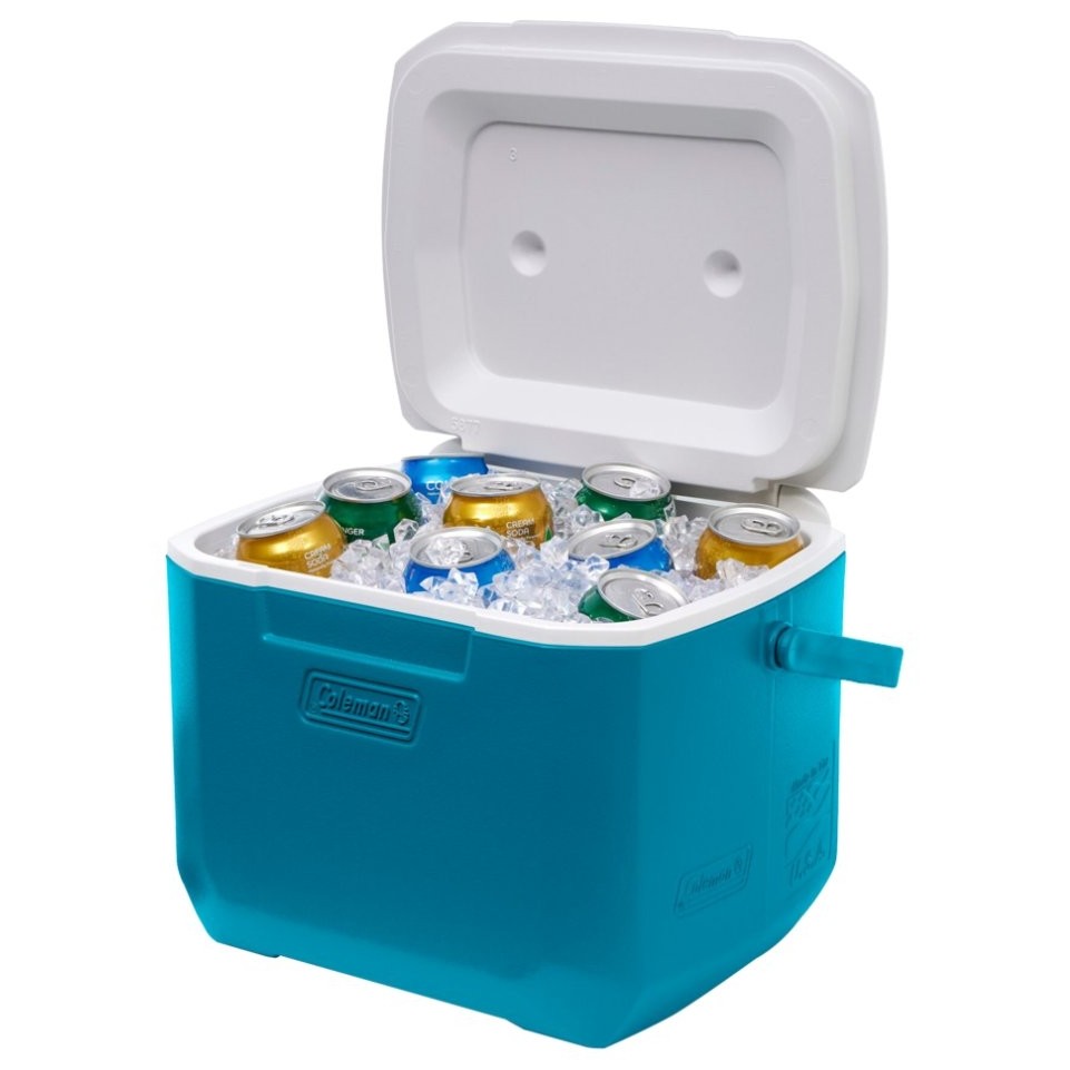 Hielera Coleman Hielera Cooler 16 Qt, 15 Lts Azul Claro - Imagen 5