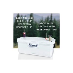 Hielera Coleman Marina Blanco 14195lt 150QT