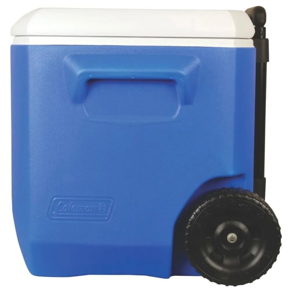 Hielera Coleman con Rodos 60Qt Color Azul Oscuro - Imagen 3