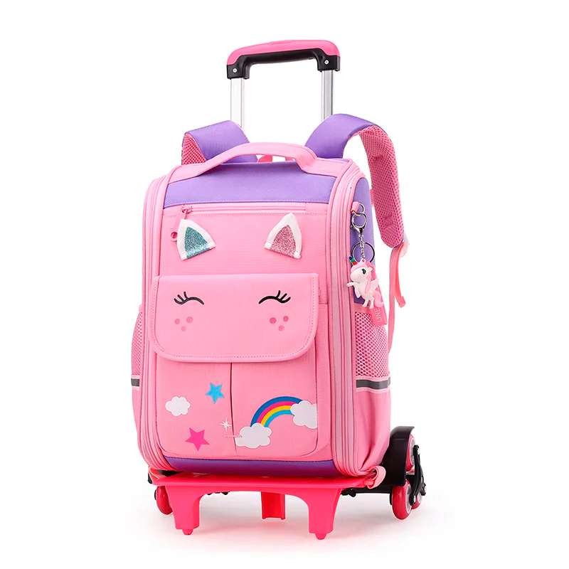 Maleta Infantil Gato Rosa Ekiipa - Imagen 6