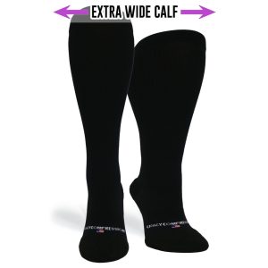 Medias de Compresion L/Xl Black Ekiipa