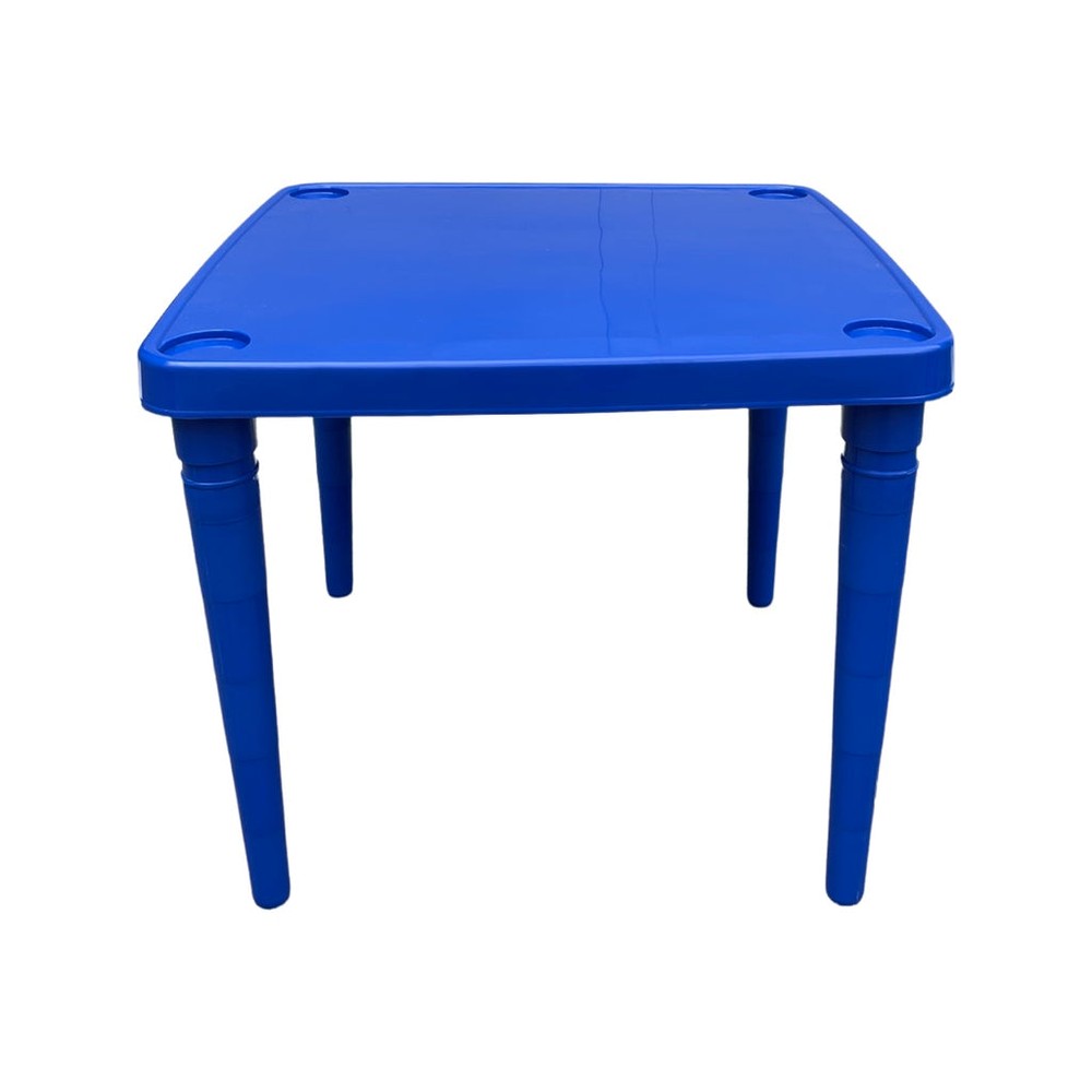 Mesa Premium Plastimas Base Plastica Azul Electrica - Imagen 2