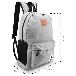 Mochila 2296 Para Laptop Color Gris Ekiipa