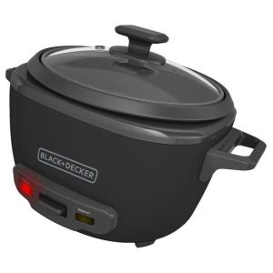 Olla Arrocera Black+decker 14 Tazas Negra