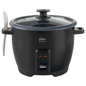 Olla Arrocera Oster Recubrimiento Antiadherente 10 Tazas Negro