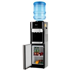 Oster Dispensador de Agua de Mesa, Frío Caliente, Negro