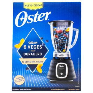 Oster Licuadora Clásica BLSTBPST Serie Profesional, Negro