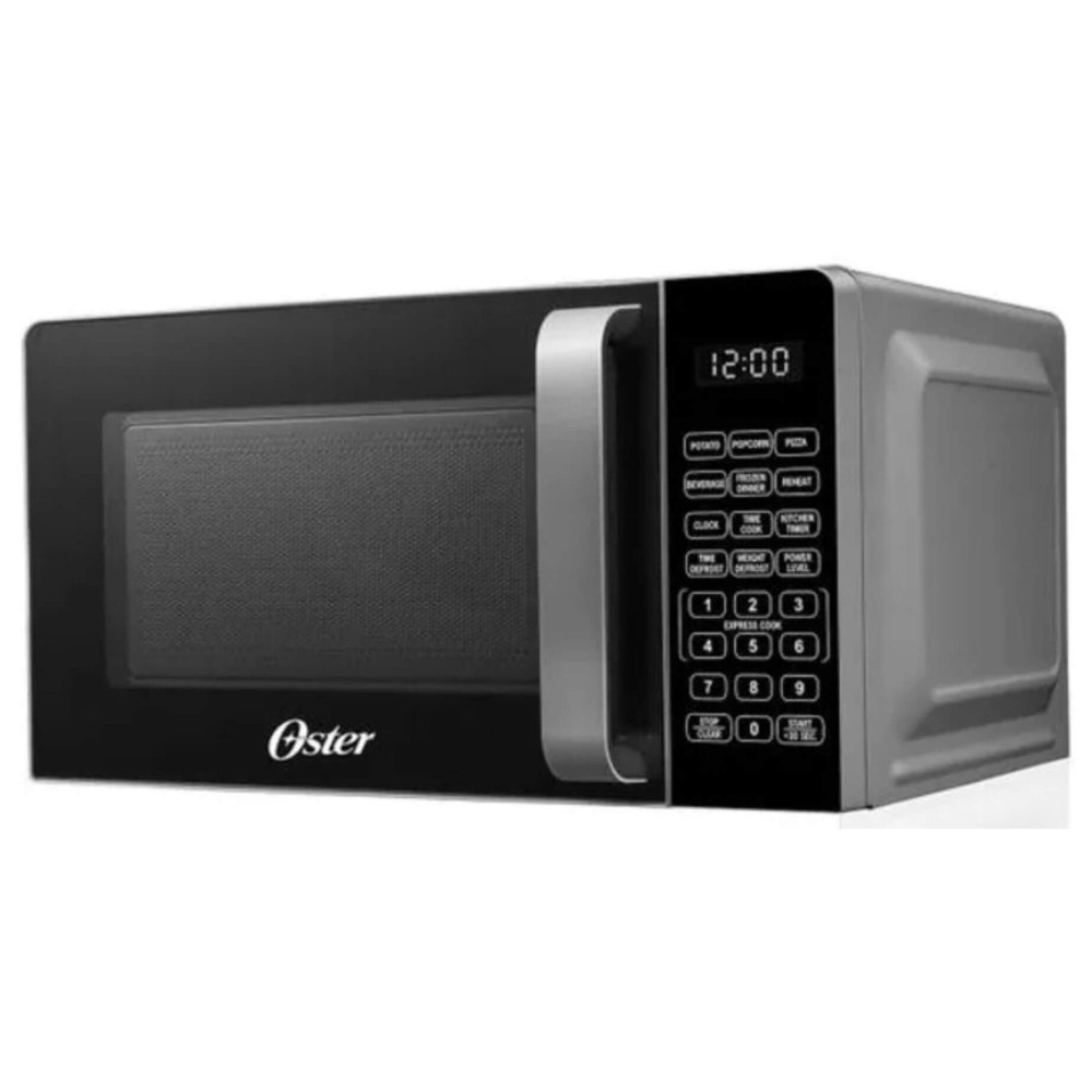 Oster Microondas 07' Control Manual de Perilla 700 W Gris