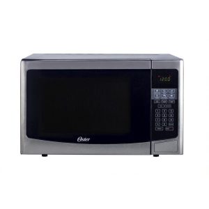 Oster Microondas 12 Pies, Digital Gris con Negro