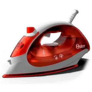Oster Plancha Antiadherente Rocio Vapor Rojo