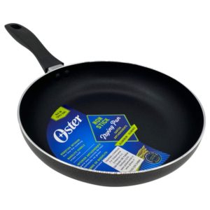 Oster Sartén de 24 Cm, Asa de Baquelita, Aluminio Gris Mate
