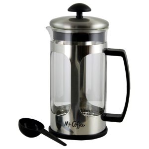 Prensa Francesa Mr Coffee Vidrio templado 2 piezas 28oz