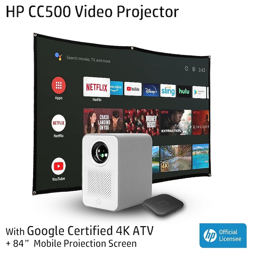 Proyector HP 500 lm LED Android TV - Imagen 6