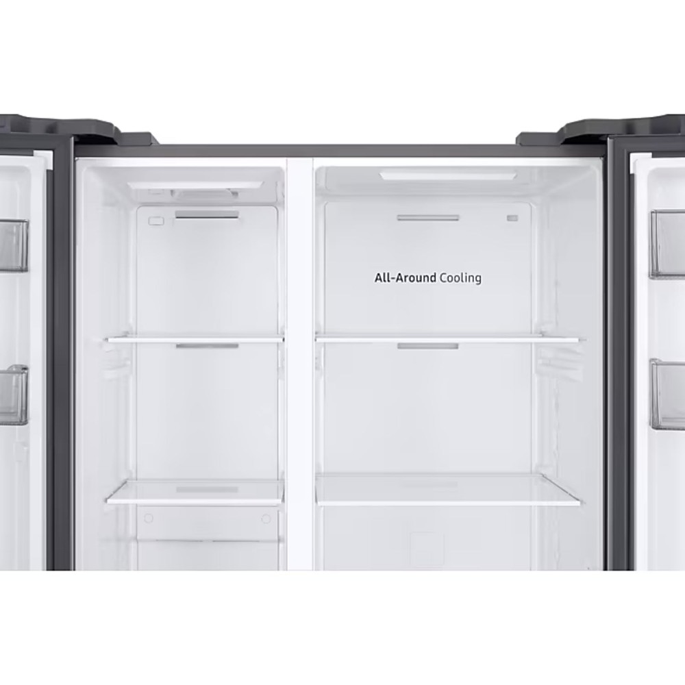 Refrigerador 20 Pies Side By Side Sin Dispensador Plateada - Imagen 6