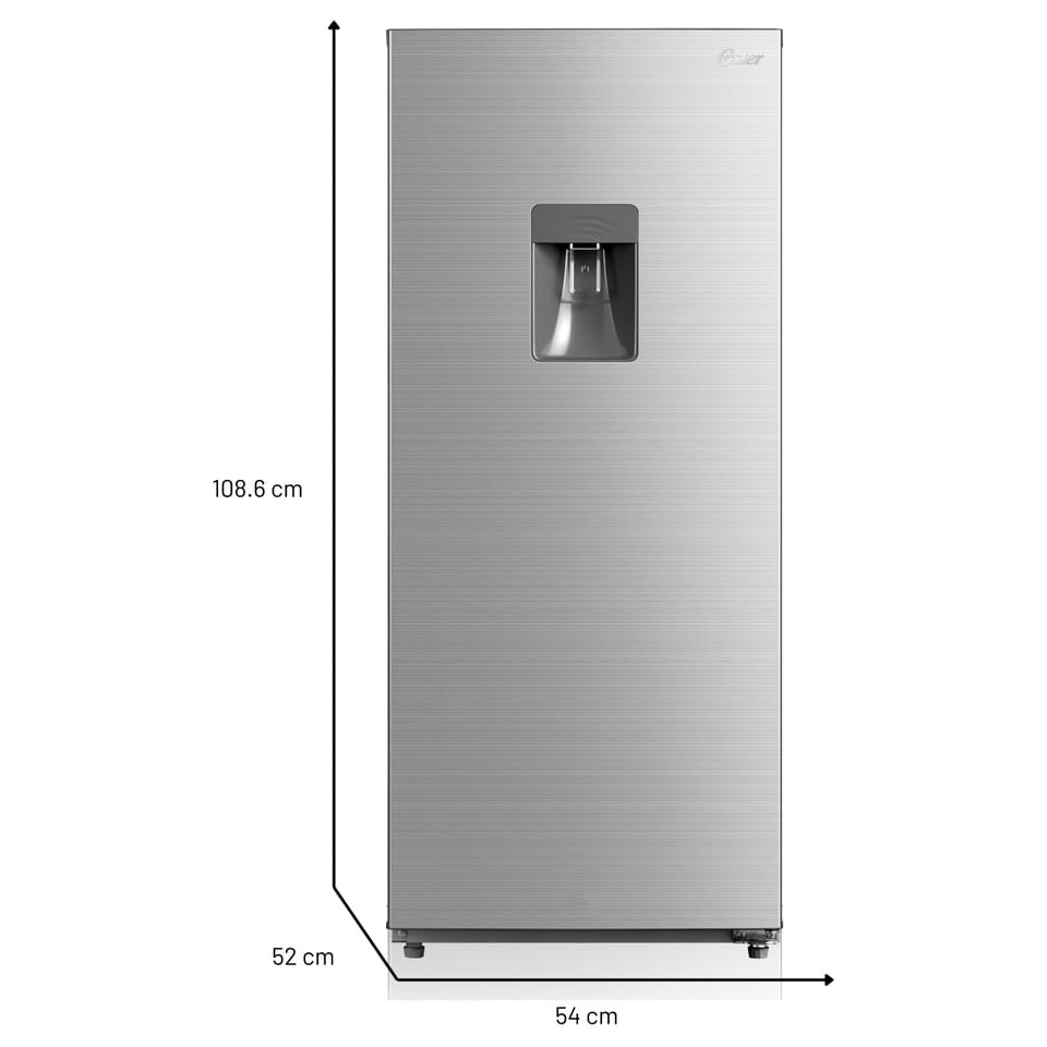 Refrigerador 5 Pies Oster Frost Luz Led 2 Puertas Blanco - Imagen 4
