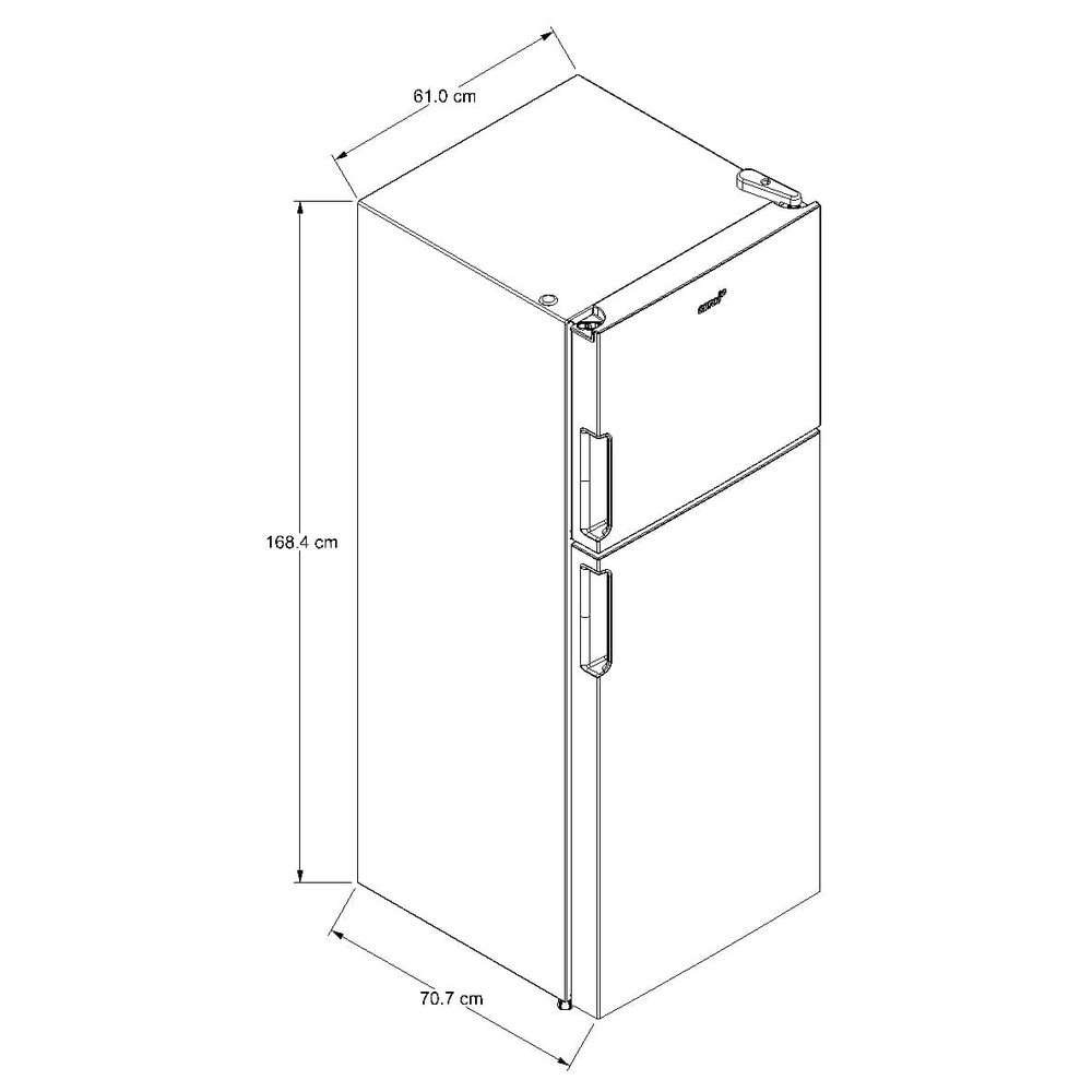 Refrigerador Top mount Acros 13 pies AT1330D - Imagen 2
