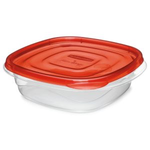 Rubbermaid Hermético 4 Piezas 29 Tazas, Cuadrado