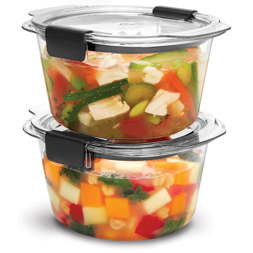 Rubbermaid Hermético Brilliance 47 Tazas, 2 Pack - Imagen 4