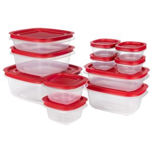 Rubbermaid Hermetico Cuadrado Easystore 116 L 4Pk