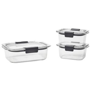 Rubbermaid Set Brilliance 6 Piezas