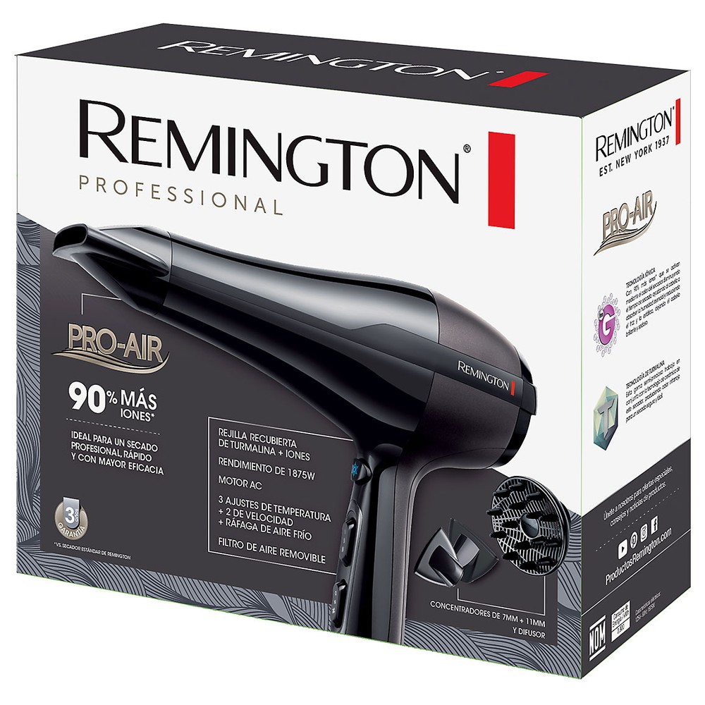 Secadora Remington Iónica con Difusor - Imagen 4