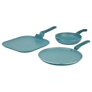 Set 3 Piezas Picca Velleti Dyflon Turquesa