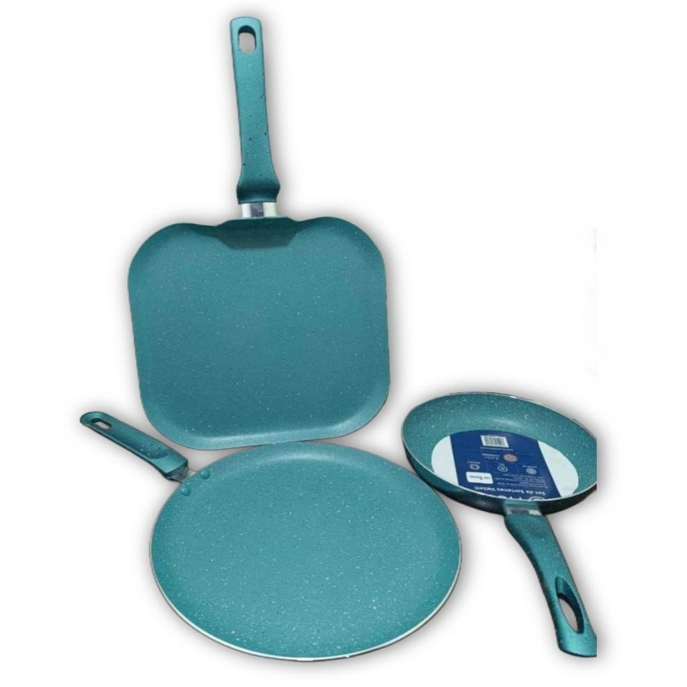 Set 3 Piezas Picca Velleti Dyflon Turquesa - Imagen 5