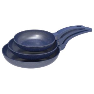 Set 3 Sartenes Picca DaVinci Azul