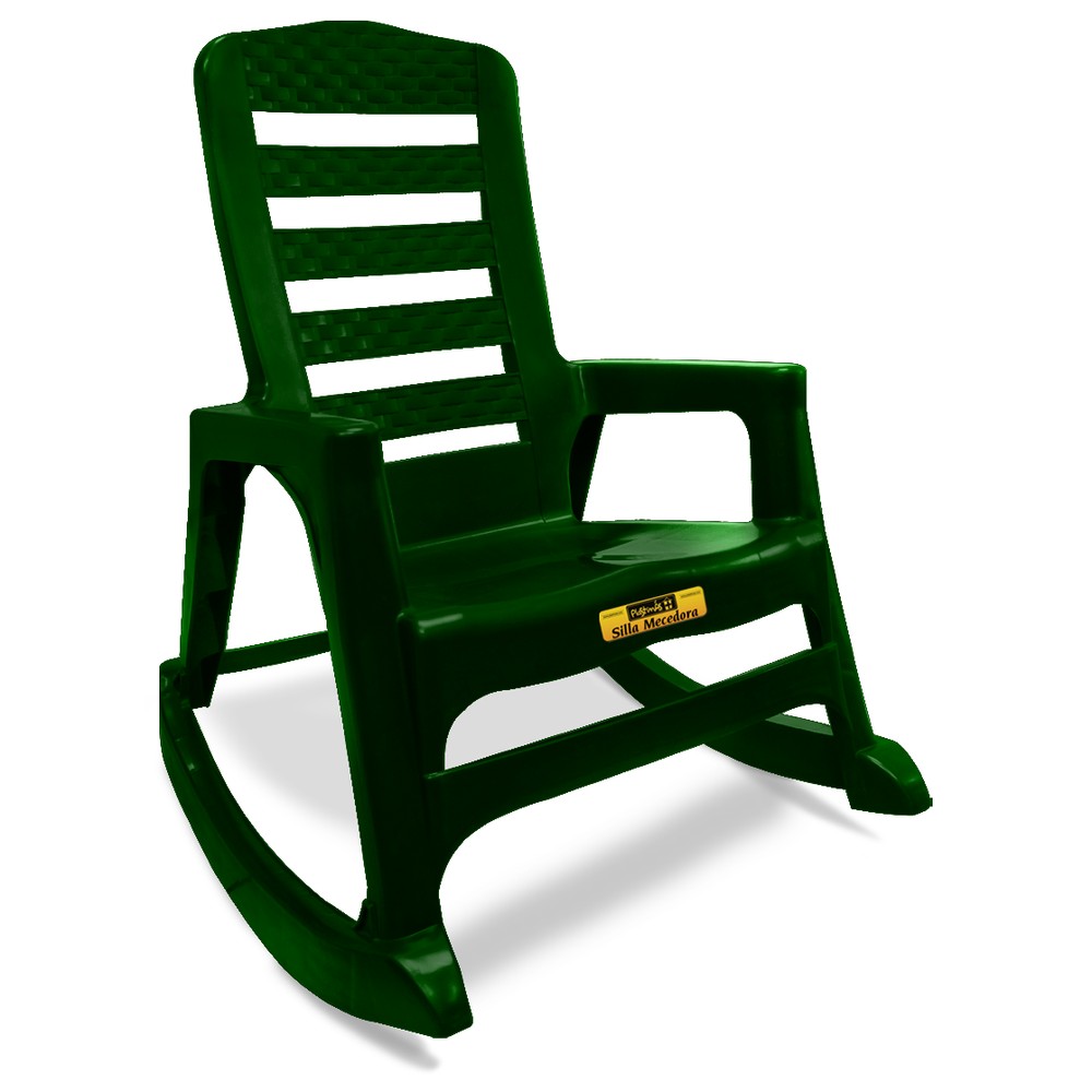 Silla Mecedora Plastimas Rattan Cocoa - Imagen 3