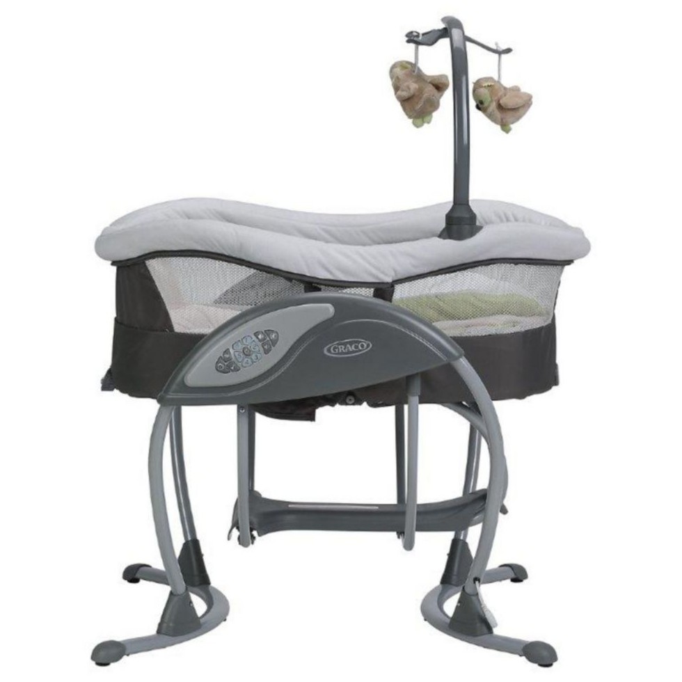 Silla Mecedora tipo Columpio para Bebés / Slim Spaces Compact Gris - Imagen 5