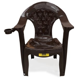 Silla Premium con Brazo Plastimas Cocoa