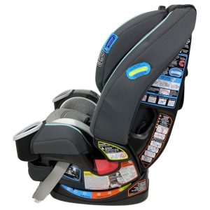Silla de Carro Graco 4 En 1, 4Ever Dlx Color Gris/Celeste