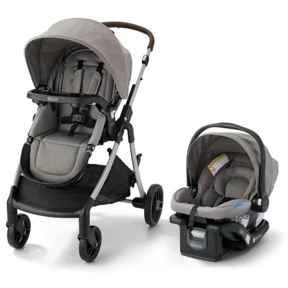 Sistema de Viaje 3 en 1 Graco Verb Click connect, negro con gris - Imagen 2