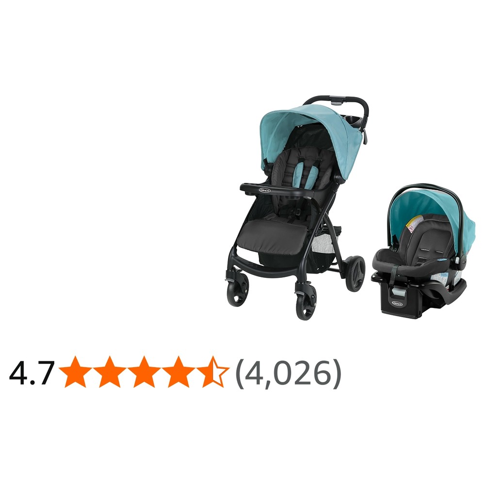 Sistema de Viaje 3 en 1 Graco Verb Click connect, negro con gris - Imagen 3